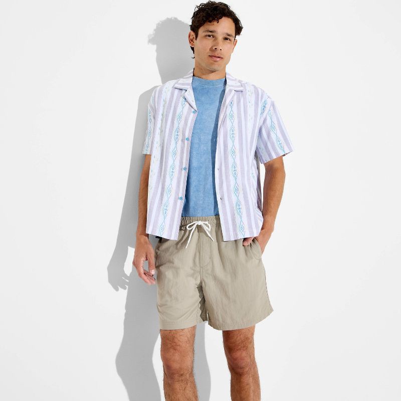 slide 1 of 3, Men's 7" E-Waist Shorts - Original Use™ Khaki XL, 1 ct