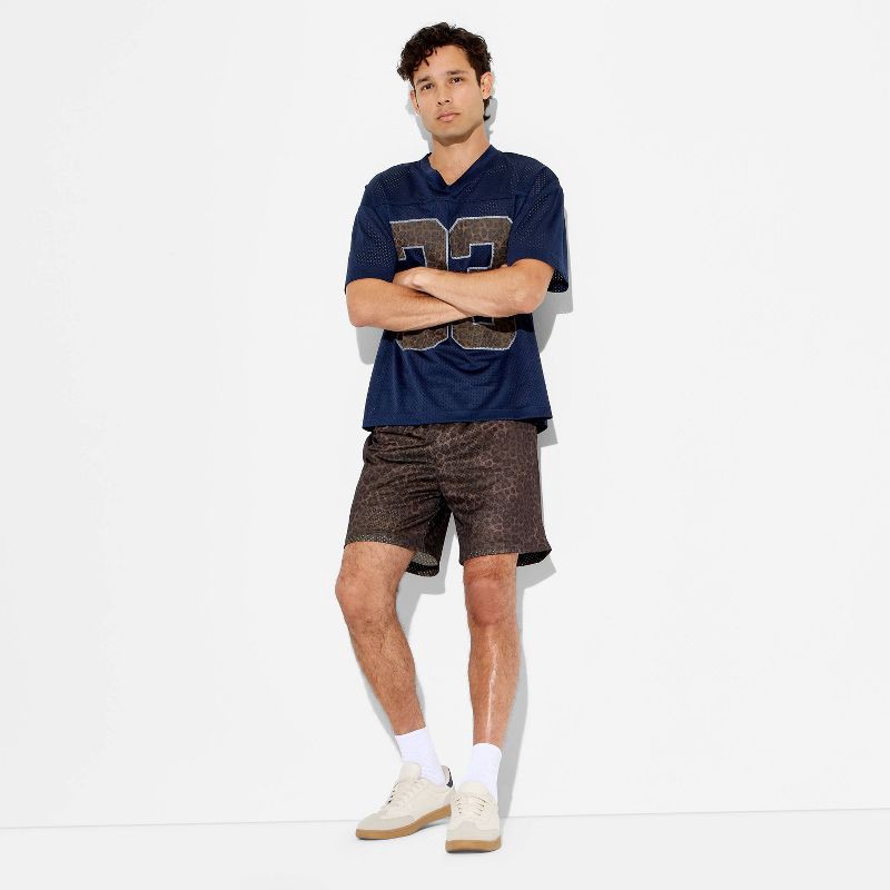 slide 1 of 3, Men's Mesh Shorts - Original Use™ Animal Print M, 1 ct