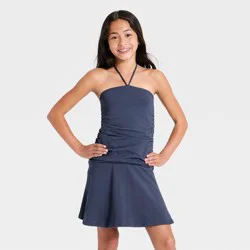Girls' Knit Tube Dress - art class™ Blue XL