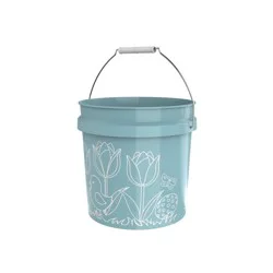 Creo Group 2gal Bucket Easter Flowers Blue