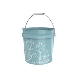 Creo Group 2gal Bucket Easter Flowers Blue