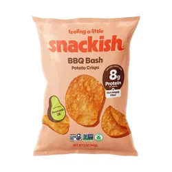 Snackish BBQ 8g Protein Potato Chips - 5oz
