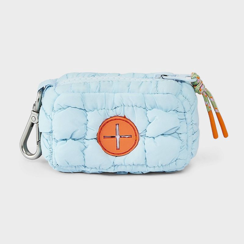 slide 1 of 3, Poop Bag Holder - Bubble Blue - Boots & Barkley™, 1 ct