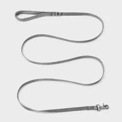 Core Dog Leash Webbing M/L Pet - 5ft - Reflective Gray - Boots & Barkley™
