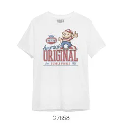 Men's Dubble Bubble Short Sleeve Graphic T-Shirt - White XXL