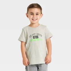 Toddler Boys' Dino Era Classic T-Shirt - Cat & Jack™ Gray 18M