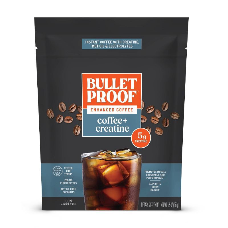 slide 1 of 7, Bulletproof Creatine + Enhanced Instant Coffee - 5.8oz, 5.8 oz