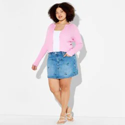 Women's Mini Denim Skirt - Wild Fable™ Indigo 17