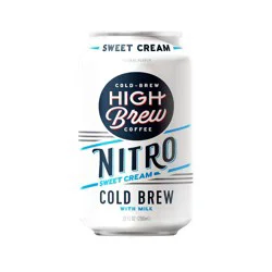High Brew Nitro Cold Brew Sweet Cream - 10 fl oz