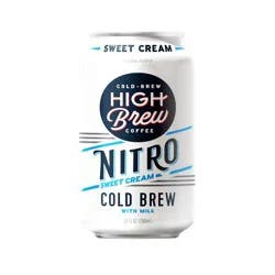 High Brew Nitro Cold Brew Sweet Cream - 10 fl oz