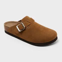 Women's Betsy Clog Mule Flats - Universal Thread™ Cognac 7.5