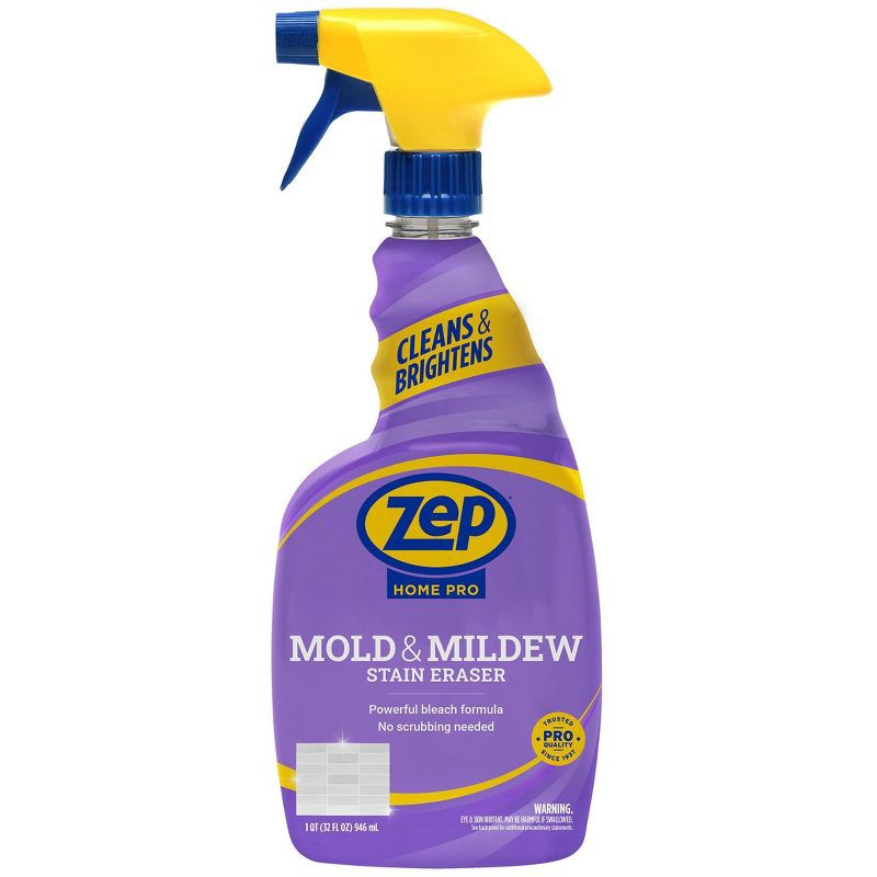 slide 1 of 7, Zep Home Pro Mold & Mildew Stain Eraser Bathroom Cleaners - 32 fl oz, 32 fl oz