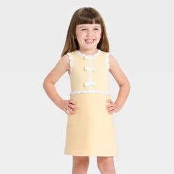 Toddler Girls' Audrey Camille Sweater Dress - Yellow 12M