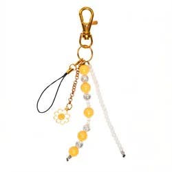 CharCharms Charm White Sunflower Bottle Accessory
