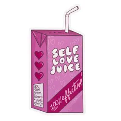 CharCharms Single Sticker Juice Box Bottle Accessory