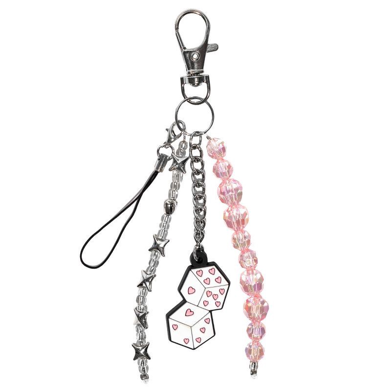slide 1 of 2, CharCharms Charm 2 Dice Bottle Accessory, 1 ct