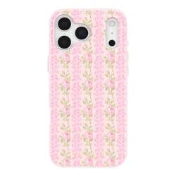 LoveShackFancy x Target – Case-Mate Blooming Heirloom iPhone 17 Pro Max Case with MagSafe Strawberry Macaroon