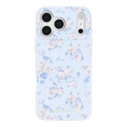 LoveShackFancy x Target – Case-Mate Everblooming Rosettes iPhone 17 Pro Max Case with MagSafe Whisper Blue