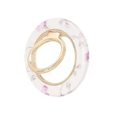 LoveShackFancy x Target – Case-Mate Ribbon Rosa Flora Printed Magnetic Ring Stand Sterling Dusk