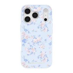 LoveShackFancy x Target – Case-Mate Everblooming Rosettes iPhone 17 Pro Case with MagSafe Whisper Blue
