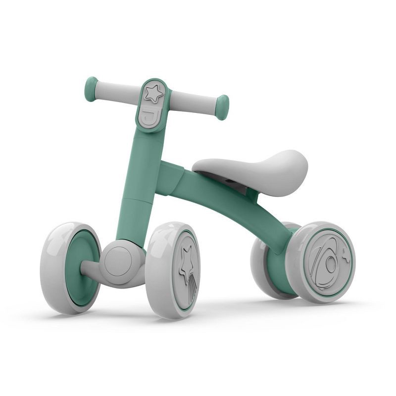 slide 1 of 6, Jetson Bounce Pedal and Push Riding Toy - Green, 1 ct