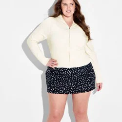 Women's Zip-Up Cardigan Sweater - Wild Fable™ Off-White XXL