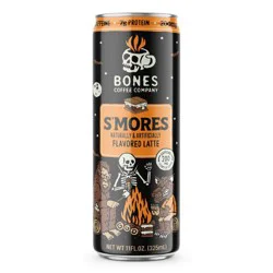 Bones Coffee Company S'mores Flavored Latte - 11 fl oz