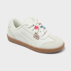 Kids' Boston Court Lace-Up Sneakers - Cat & Jack™ White 13