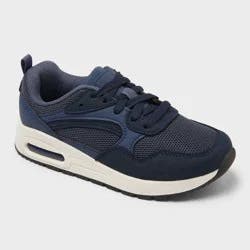 Kids' Jaxx Lace-Up Sneakers - Cat & Jack™ Navy Blue 1