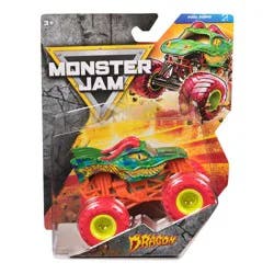 Monster Jam Official Dragon Monster Truck Die-Cast Vehicle 1:64 Scale Kids' Toys for Boys Ages 3 and Up