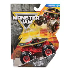 Monster Jam Official Wreck Deck Monster Truck Die-Cast Vehicle 1:64 Scale Kids' Toys for Boys Ages 3 and Up
