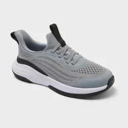 Kids' Devyn Slip-On Performance Sneakers - All In Motion™ Gray 13