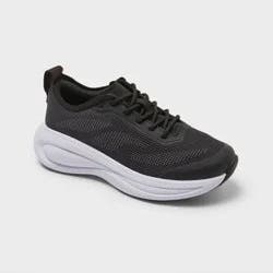Kids' Mattias Lace-Up Performance Sneakers - All In Motion™ Black 6