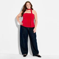 Women's Scarf Tube Top - Wild Fable™ Red XXL
