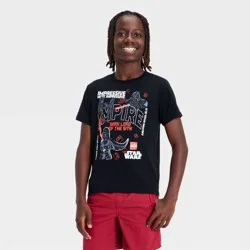 Boys' Star Wars Lego Short Sleeve Graphic T-Shirt - Black S