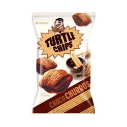 Orion Turtle Chips Chocolate Churros Snacks - 5.65oz