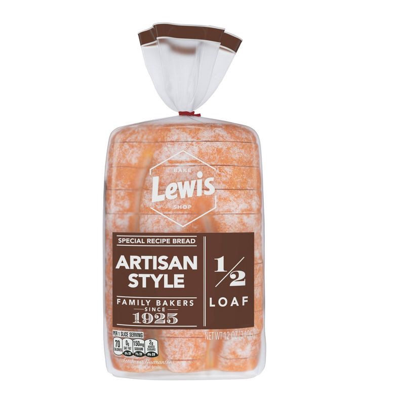 slide 1 of 6, Lewis Bake Shop Artisan Style Bread - 12oz, 12 oz