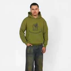 Round21 Mexican National Football Team Green Hooded Sweatshirt - L
