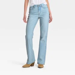 Women's Mid-Rise Bootcut Jeans - Universal Thread™ Light Wash 8