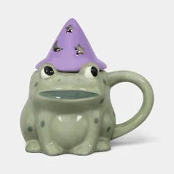 9 fl oz Earthenware Mini Frog with Lid Mug - Hyde and EEK! Boutique™