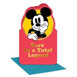 American Greetings Disney's Mickey Mouse Father's Day Card for Dad, Every Bit as Incredible, Includes Envelope