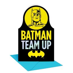 American Greetings Batman Father's Day Card for Dad, Team Up, Includes Envelope