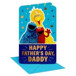 American Greetings Sesame Street Father's Day Card from Kids, So Much Love, Includes Envelope