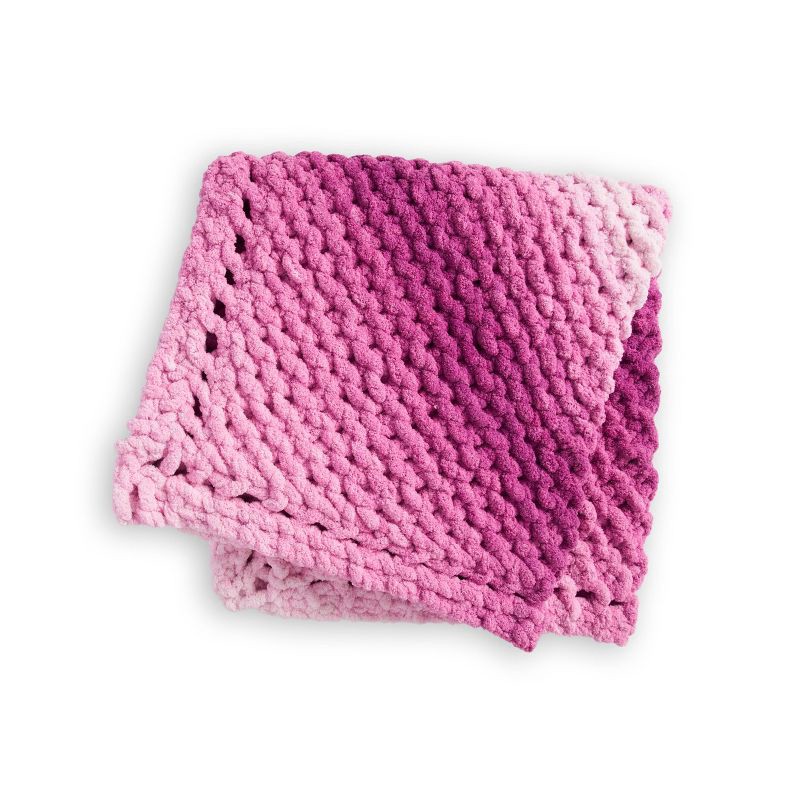 slide 3 of 6, Bernat Blanket Extra Thick Perfect Phasing Concrete, 1 ct