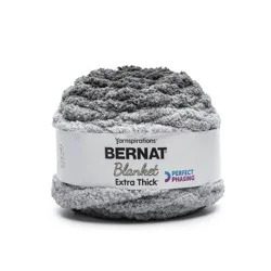 Bernat Blanket Extra Thick Perfect Phasing Coal