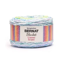 Bernat Blanket Ethereal Stripes Parakeet