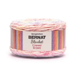 Bernat Blanket Ethereal Stripes Springtime