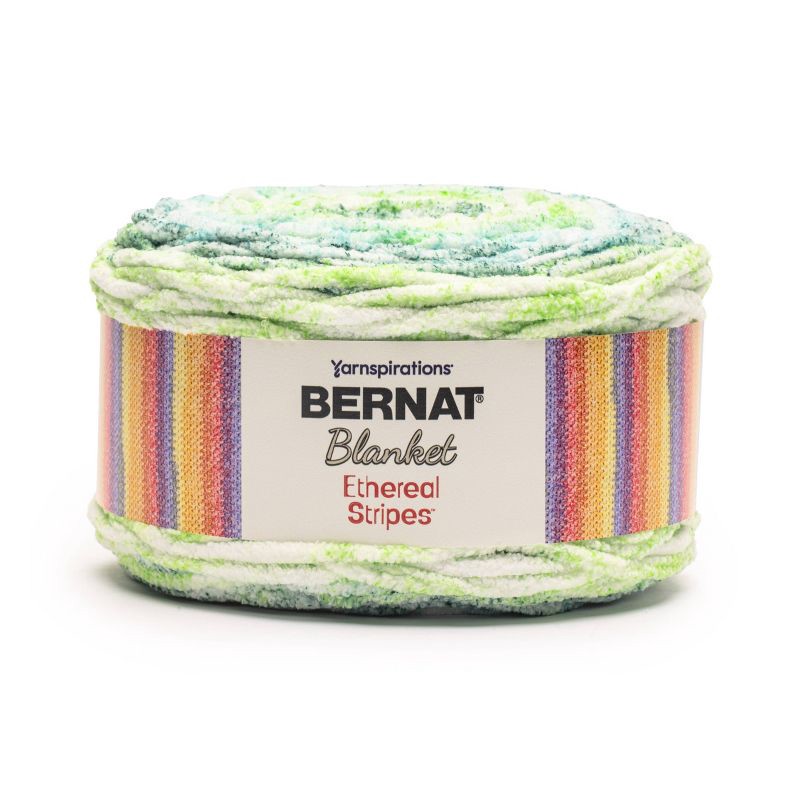 slide 1 of 6, Bernat Blanket Ethereal Stripes Forest Walk, 1 ct