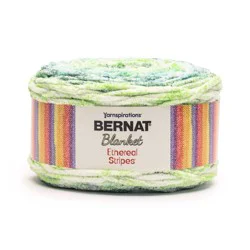 Bernat Blanket Ethereal Stripes Forest Walk