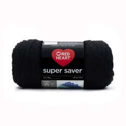 Red Heart Super Saver Black